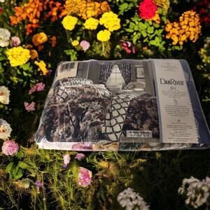 Dan River Fitted Sheet California King -Madame Butterfly- Vintage NEW Beautiful